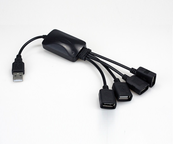 MULTIPLICADOR USB TIPO C X4 INT.CO KQ-005H (USB 2.0)