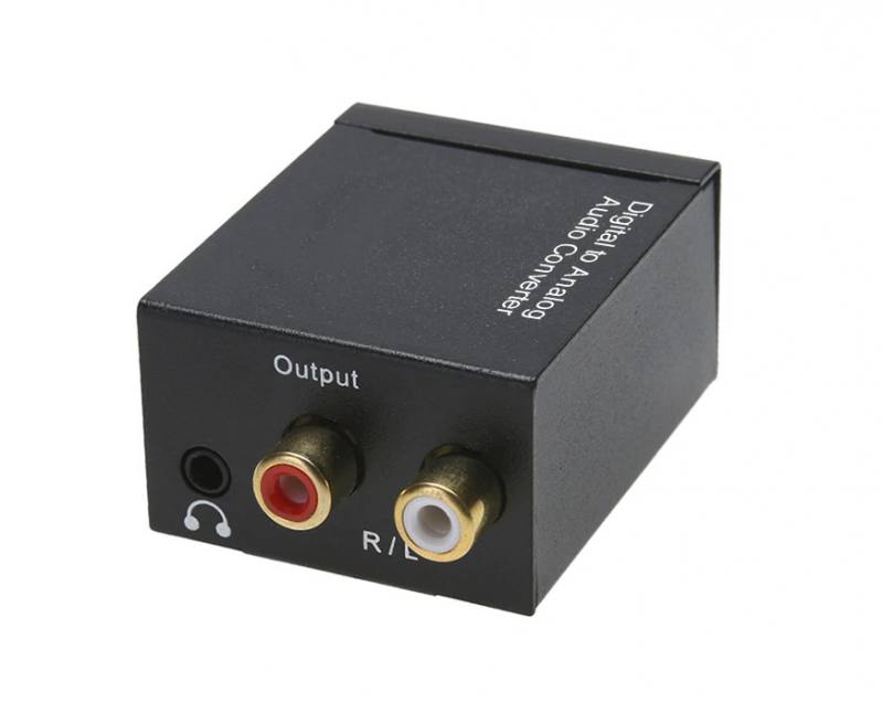 Convertidor audio digital óptico a 5.1/2.1 para sonido envolvente -  Tecnopura